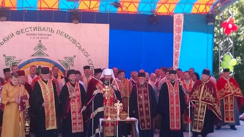 Патріарх Святослав відвідав фестиваль «Дзвони Лемківщини»(ФОТО)